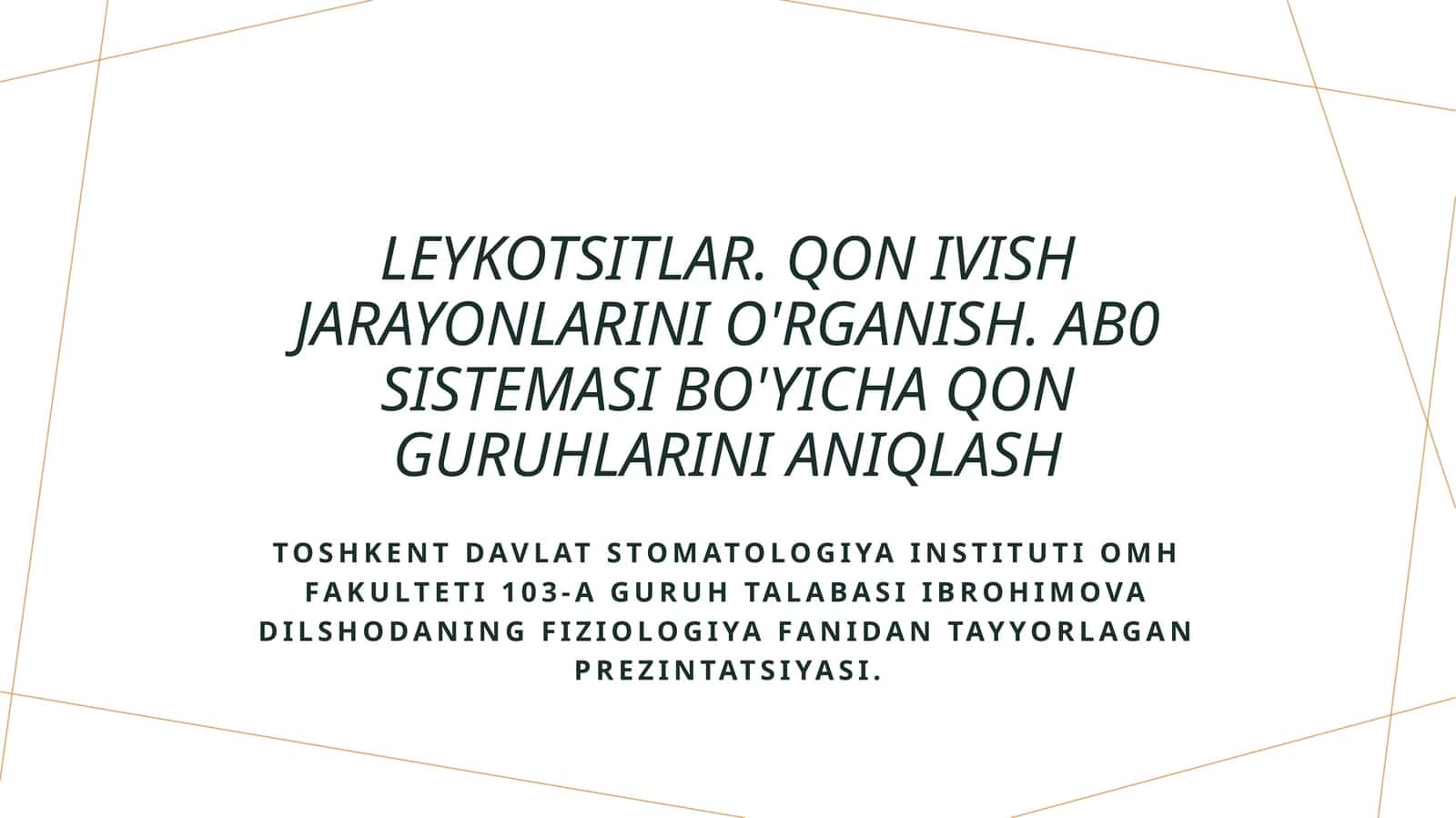 Leykotsitlar haqida tushuncha 1