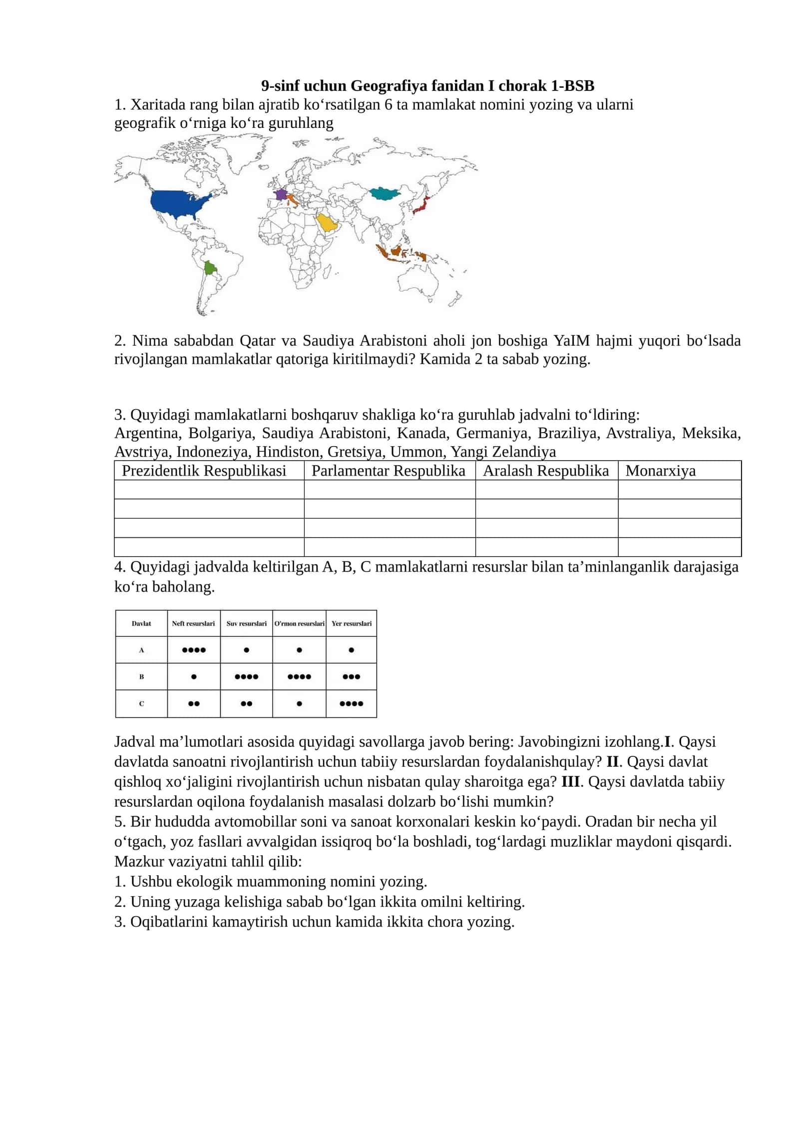 9-sinf Geografiya(1-BSB) word shakli.2026 1