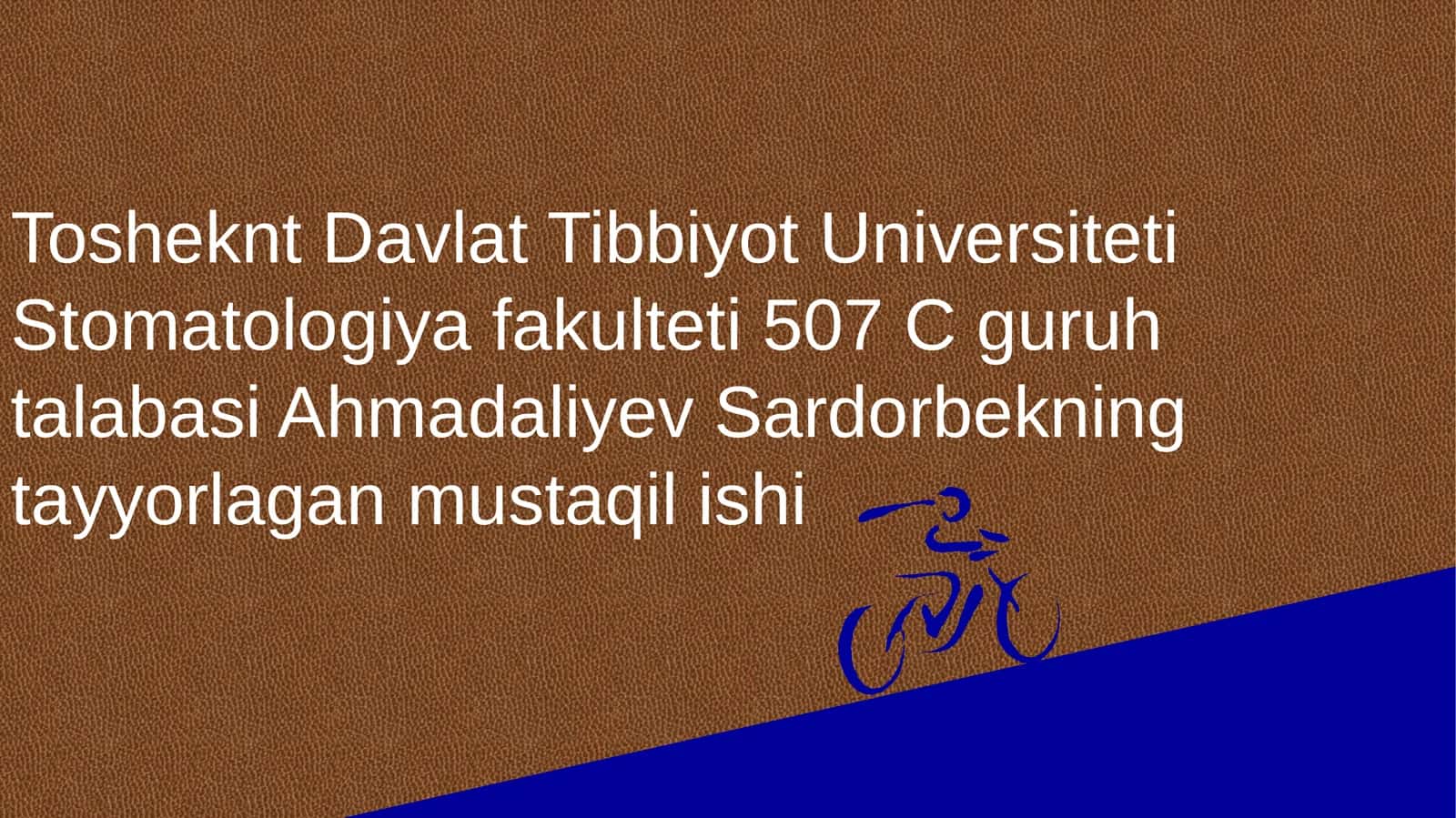 Og'iz bo'shlig'i shilliq qavati o'ziga xos xususiyatlari, kasaliklar tasnifi 1