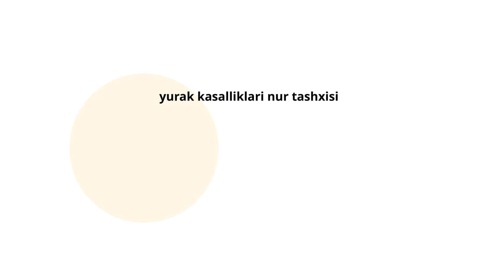 Yurak anatomiyasi va fiziologiyasi 1