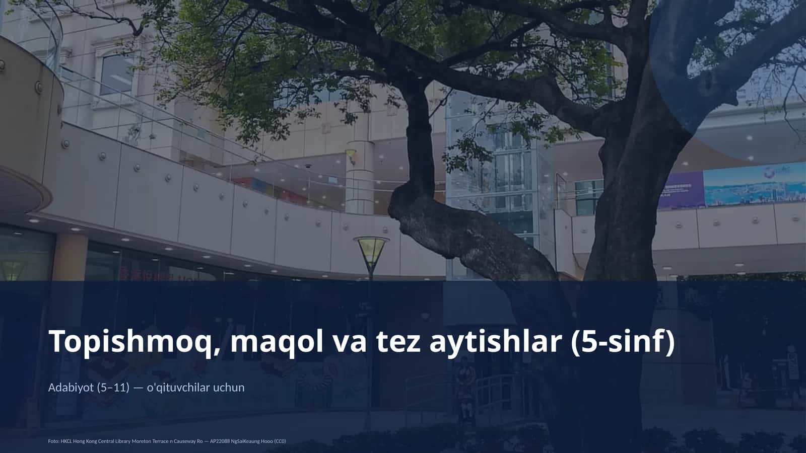 Topishmoq, maqol va tez aytishlar (5-sinf) 1