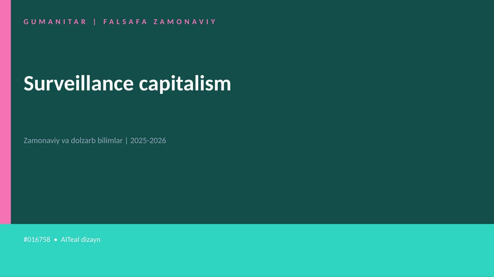 Surveillance capitalism 1