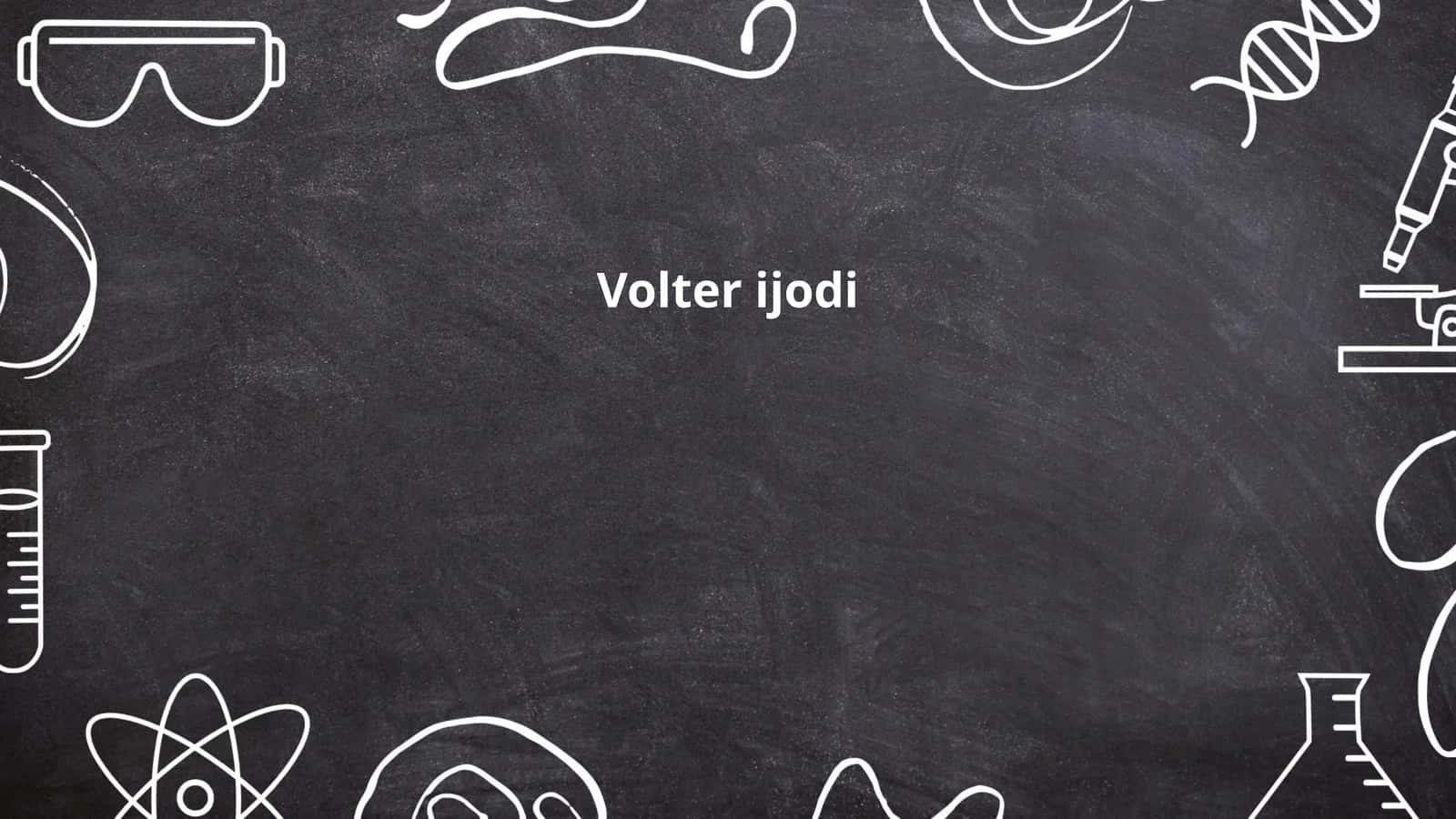 Volter ijodi 1