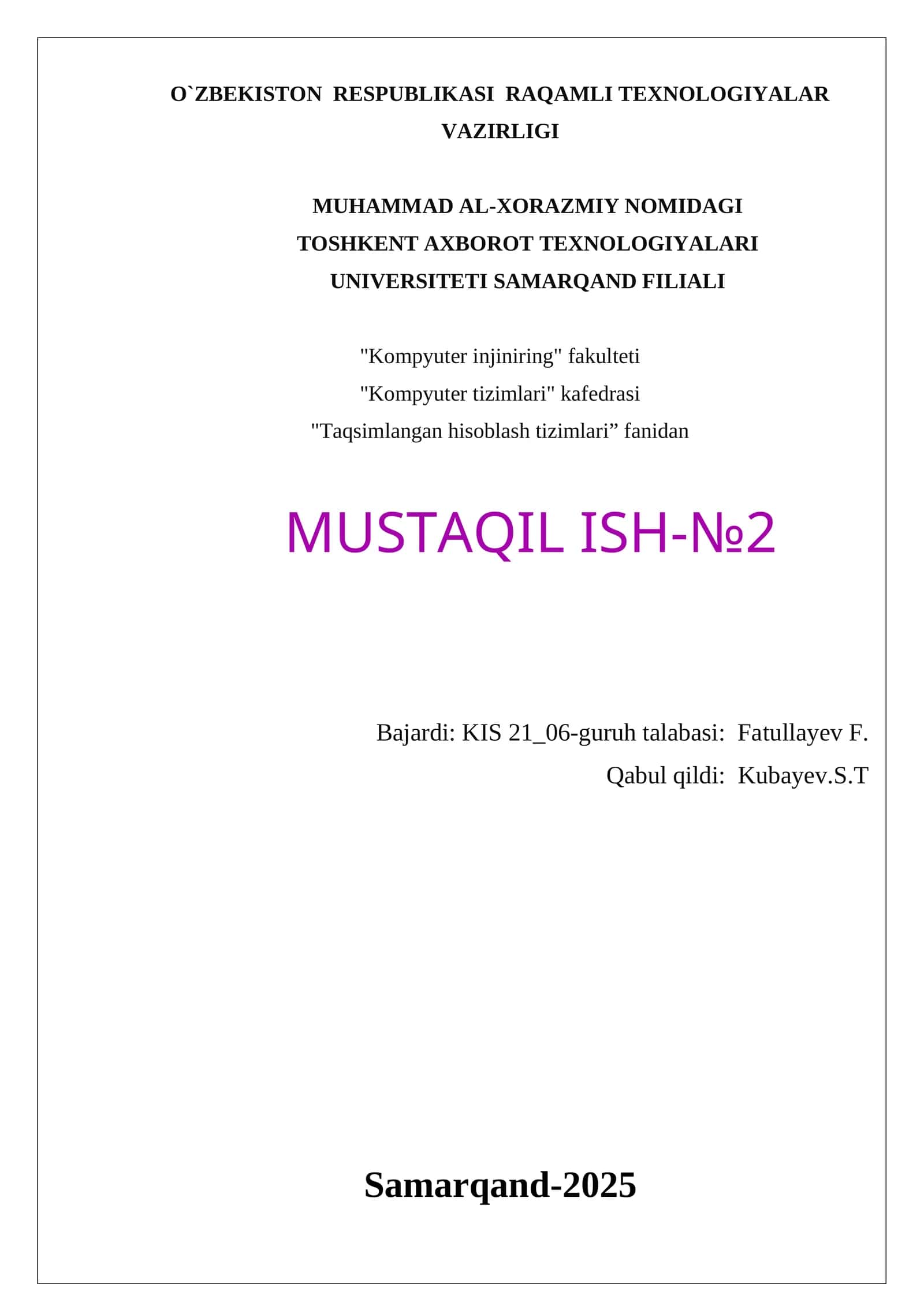 Taqsimlangan log saqlash tizimlari (Kafka) 1