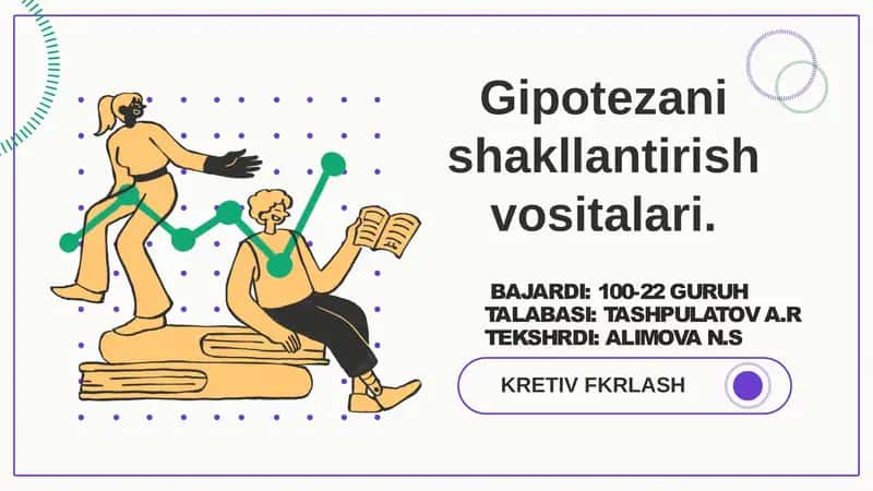 Gipotezanishakllantirishvositalari 1
