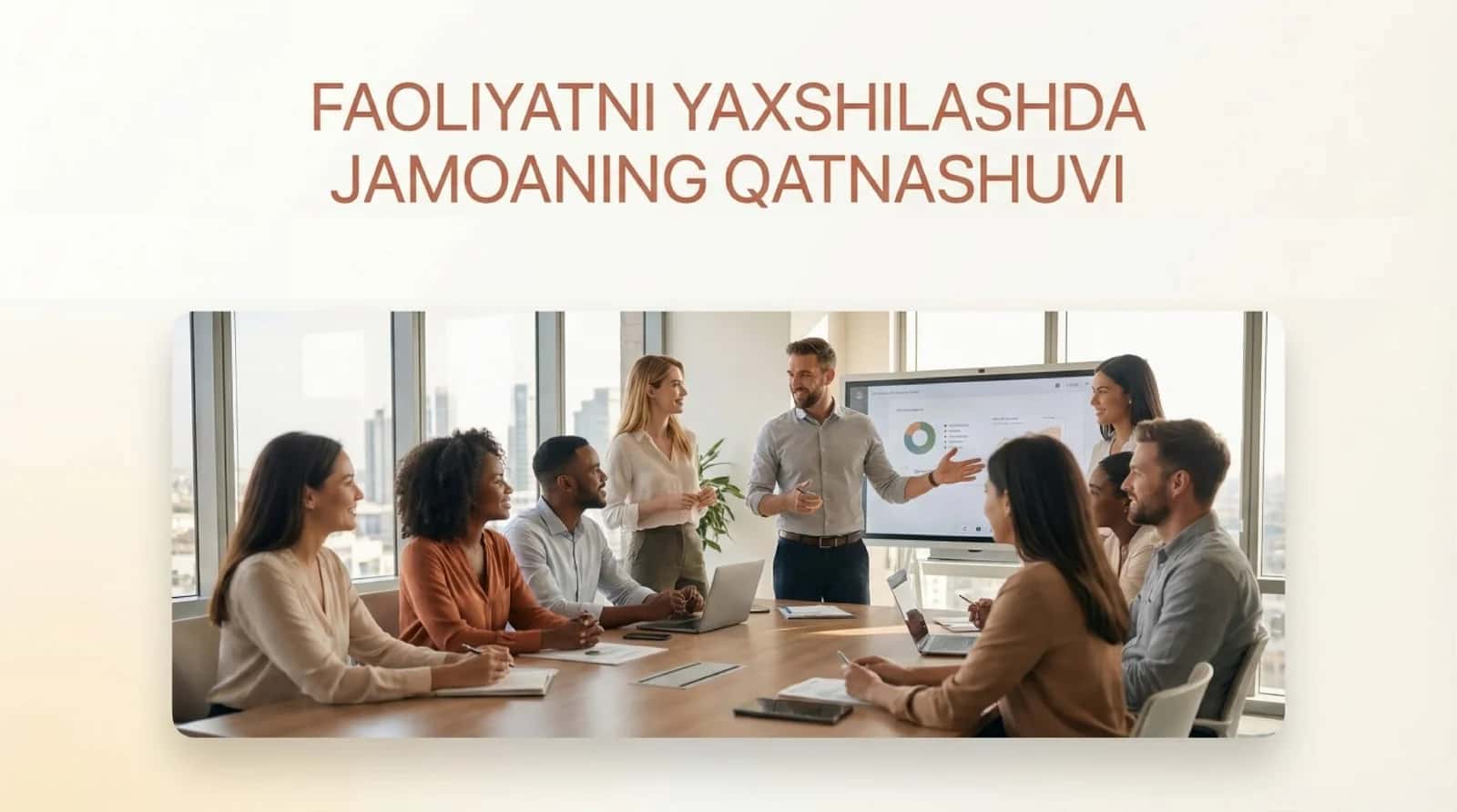 FAOLIYATNI YAXSHILASHDA JAMOANING QATNASHUVI 1