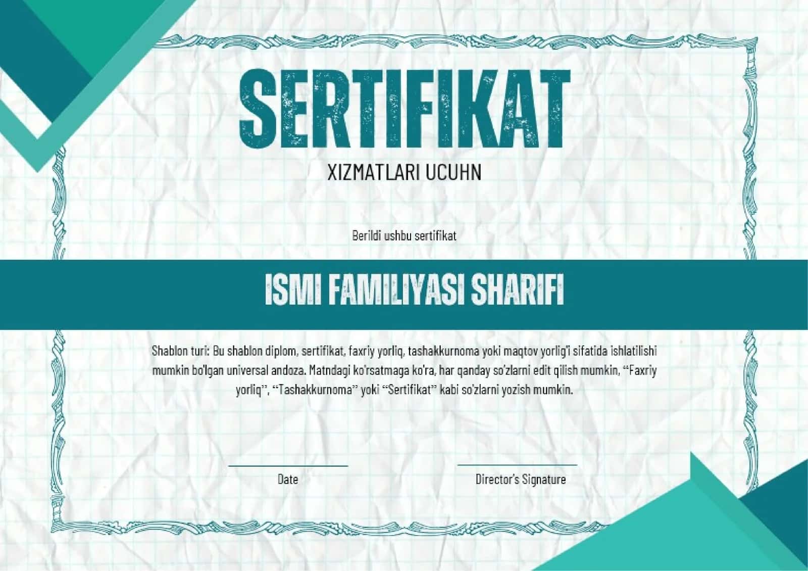 Sertifikat 1