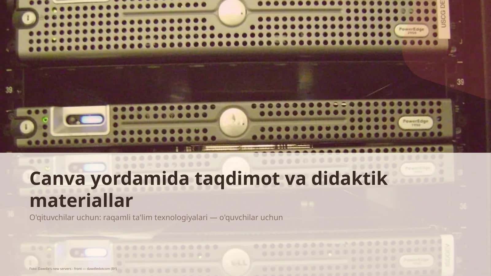 Canva yordamida taqdimot va didaktik materiallar 1