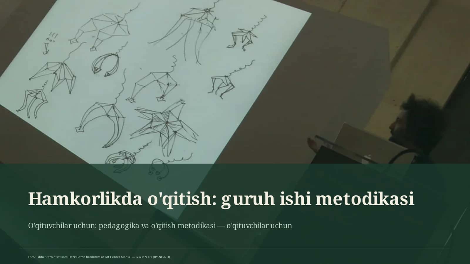 Hamkorlikda o'qitish: guruh ishi metodikasi 1