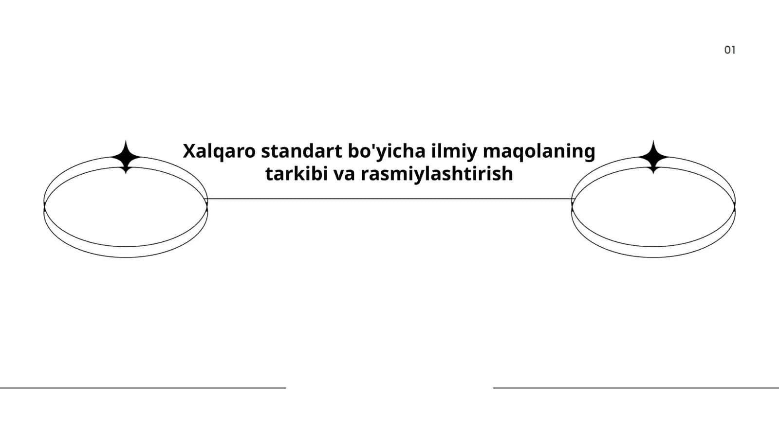 Xalqaro standart bo'yicha ilmiy maqolaning tarkibi va rasmiylashtirish 1