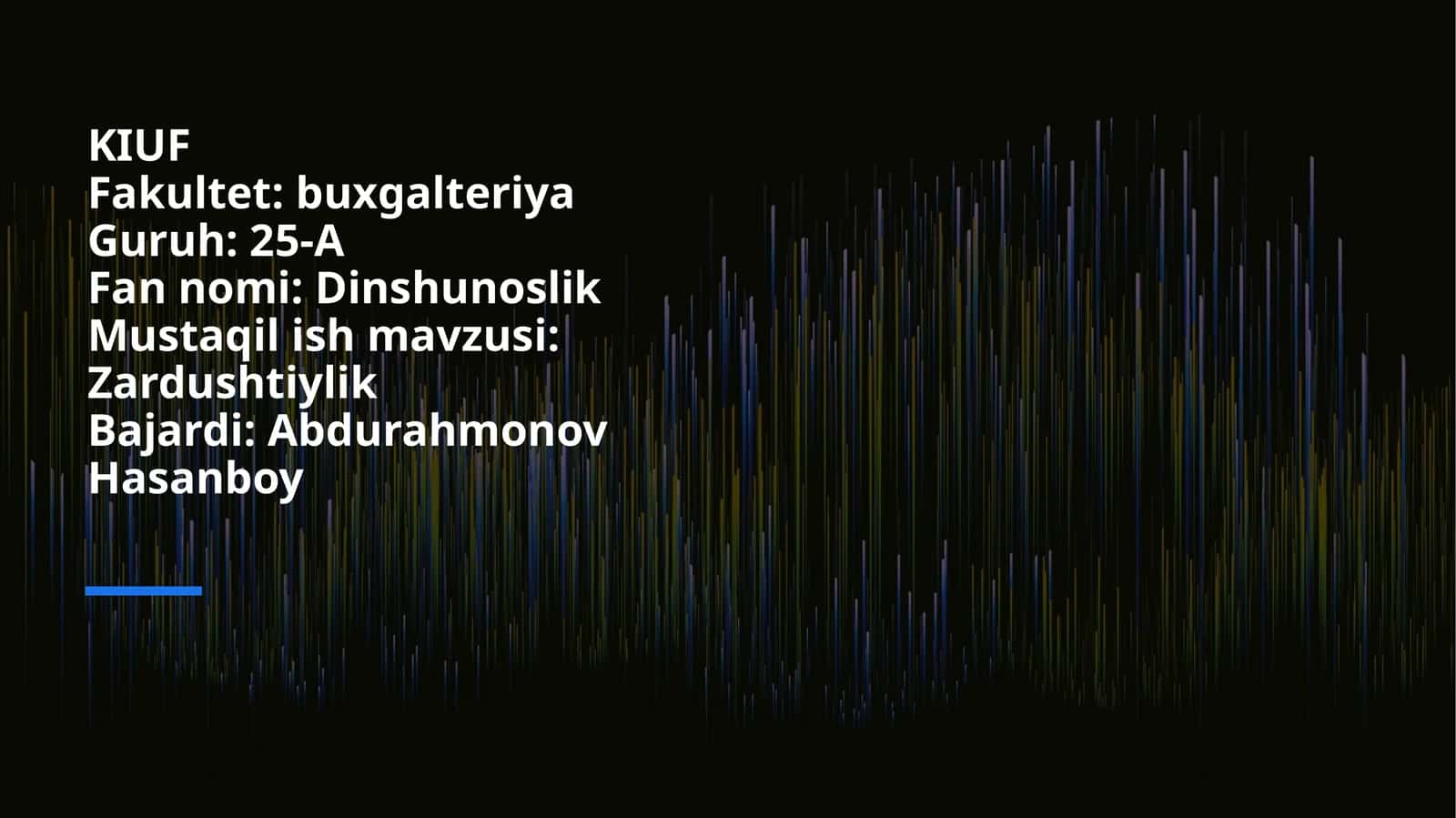 Zardushtiylik dini 1