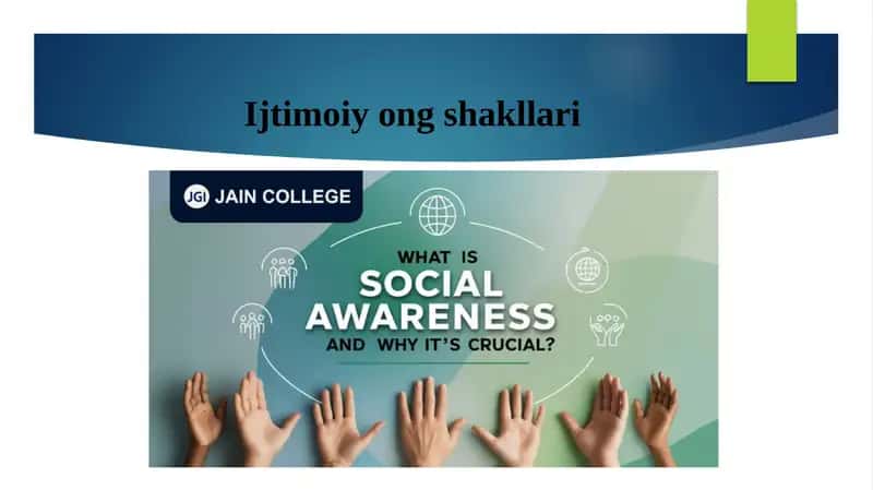 Ijtimoiy ong shakllari 1
