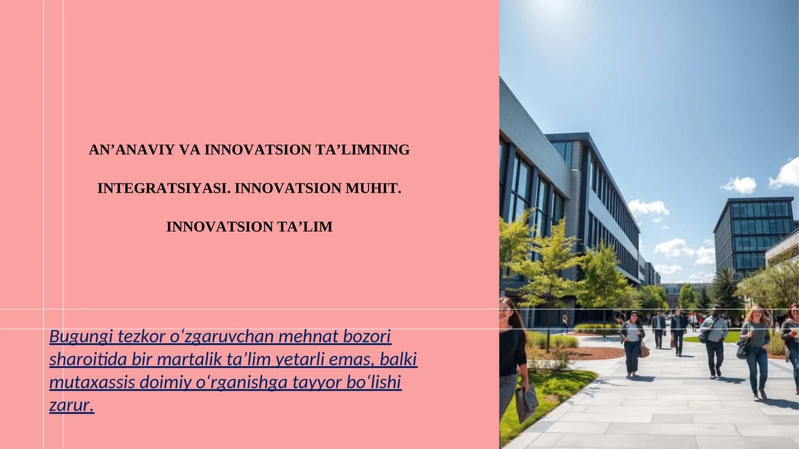 INNOVATSION TA’LIMNING INTEGRATSIYASI 1