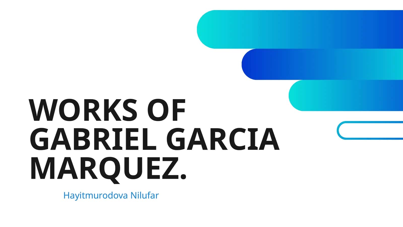 Legacy and Impact of Marquez on Latin American Literature 1