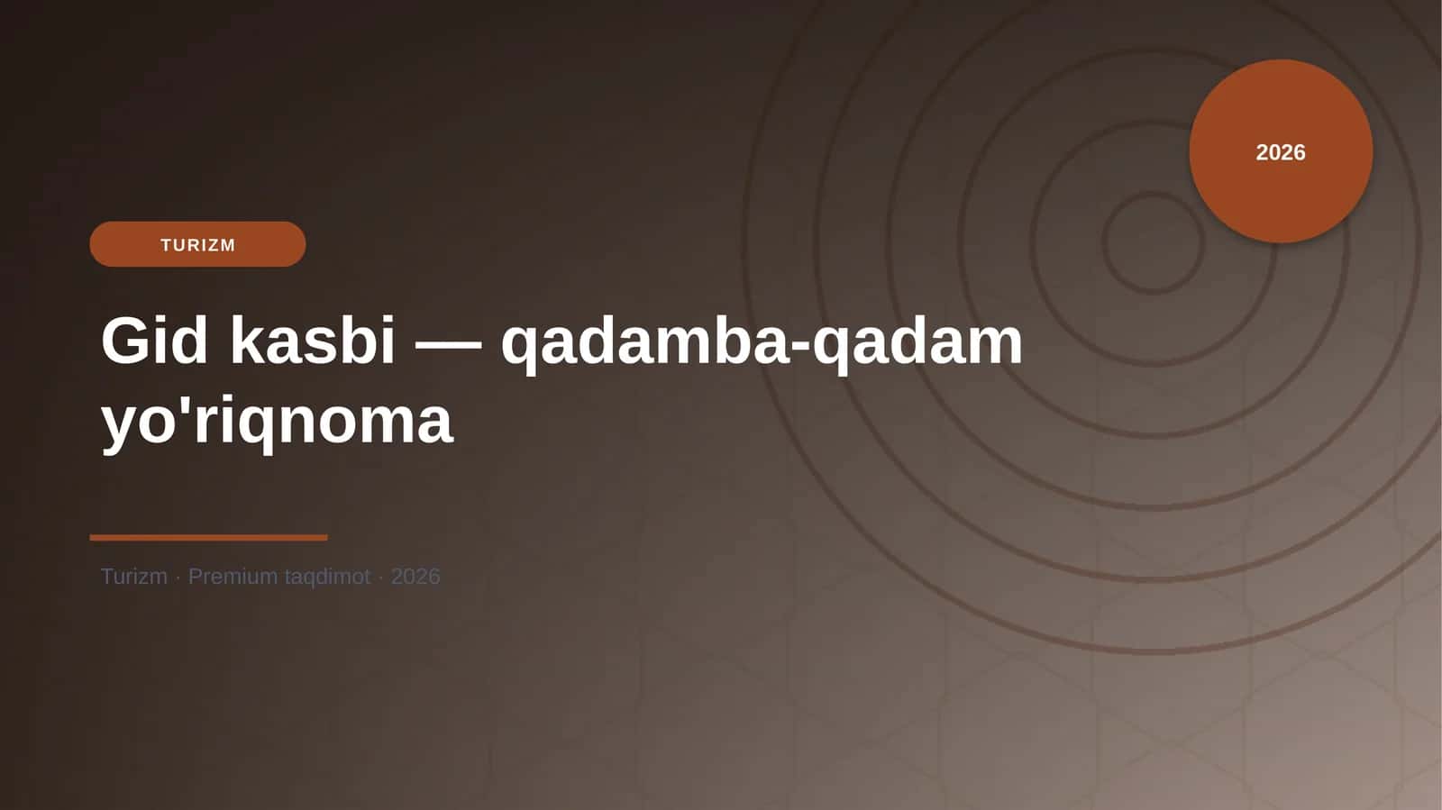 Gid kasbi — qadamba-qadam yo'riqnoma 1