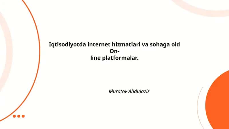 Raqamli to'lov tizimlari va elektron tijorat platformalari 1