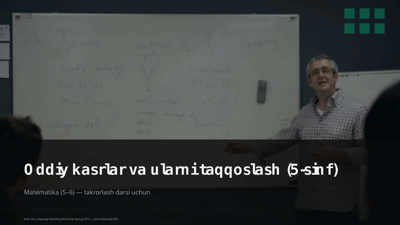 Oddiy kasrlar va ularni taqqoslash (5-sinf) 1