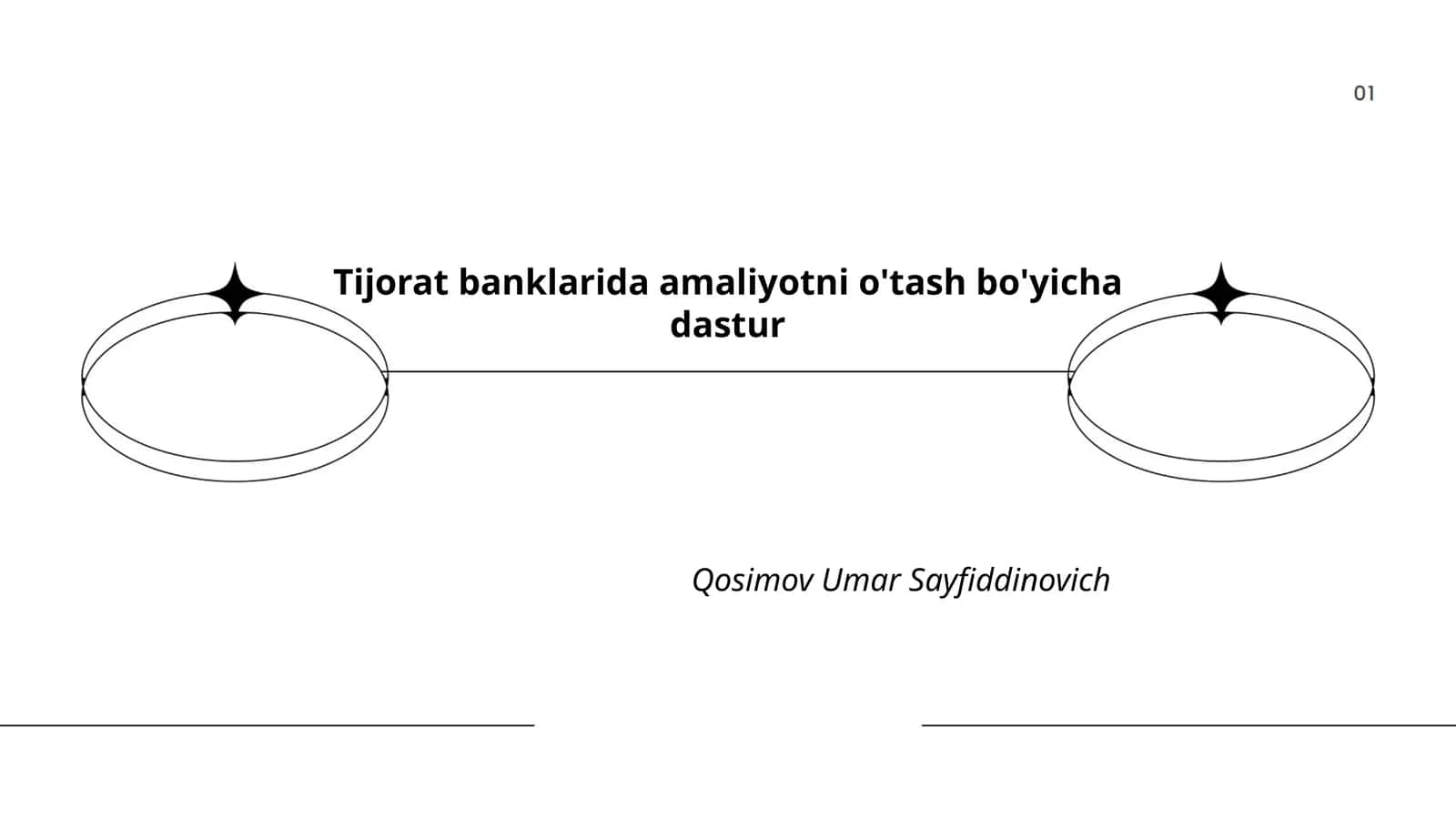 Tijorat banklarida amaliyotni o'tash bo'yicha dastur 1