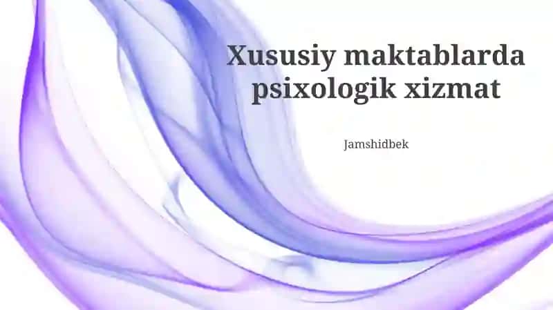 Psixologik xizmat