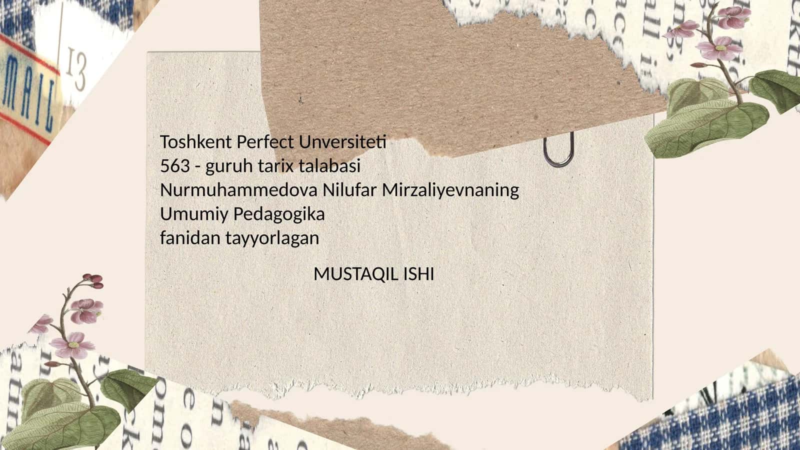 Ona tili - o'qish savodxonligi va uni o'qitish metodikasi 1