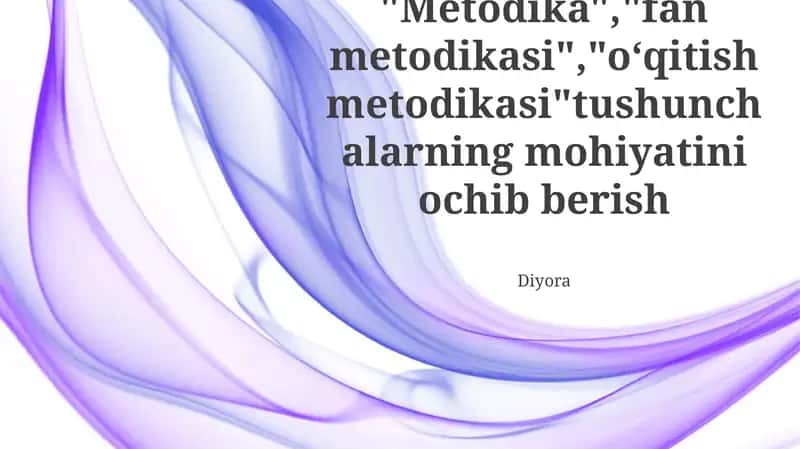 Metodika 1