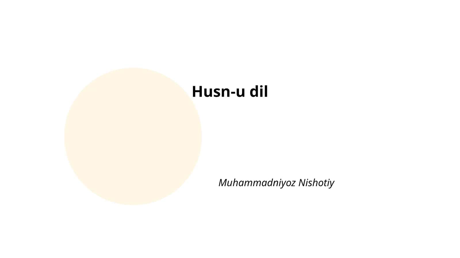 Husn-u Dil 1