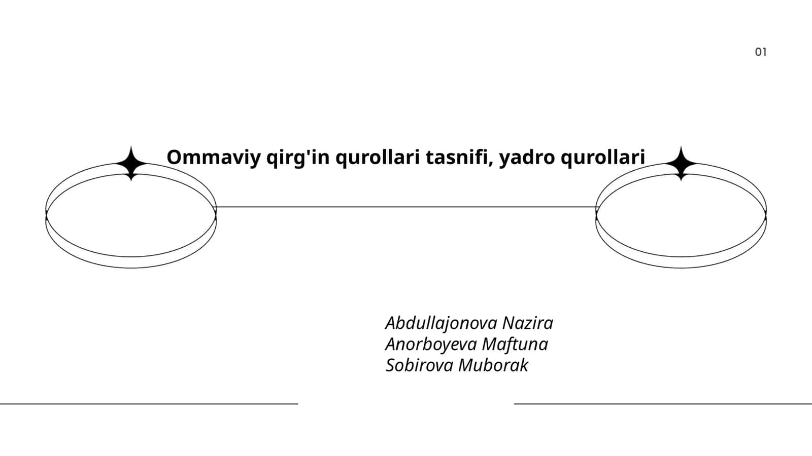 Yadro qurollarining tasnifi 1