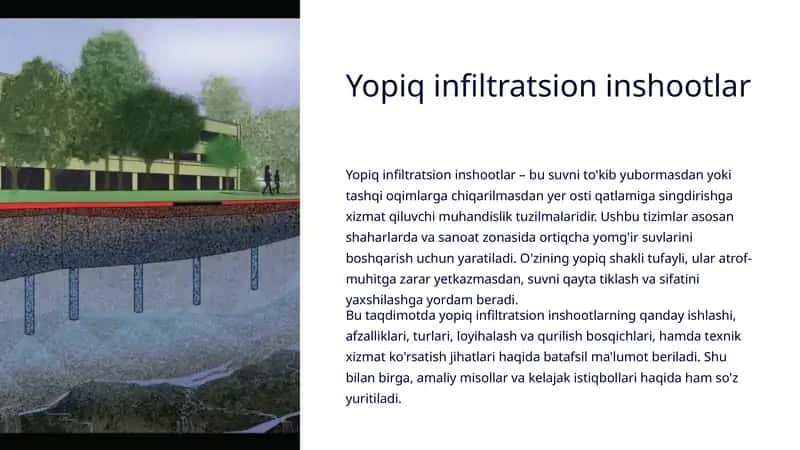Yopiq infiltratsion inshootlar 1