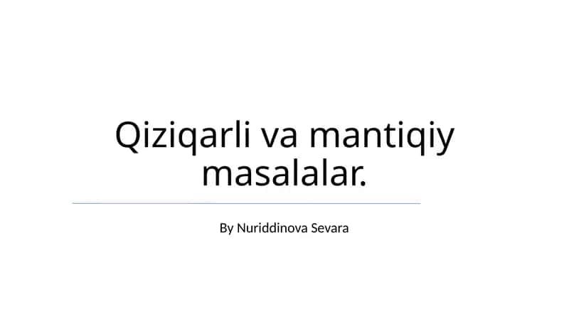 Eynshteynning topishmog'i 1