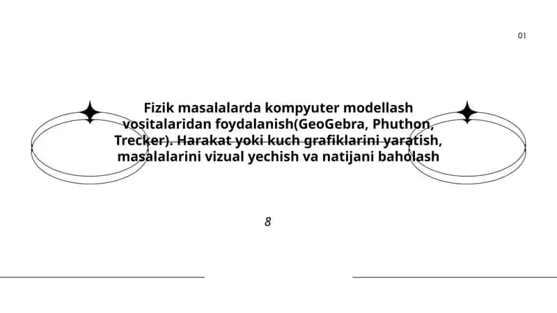 Fizik masalalarda kompyuter modellash 1