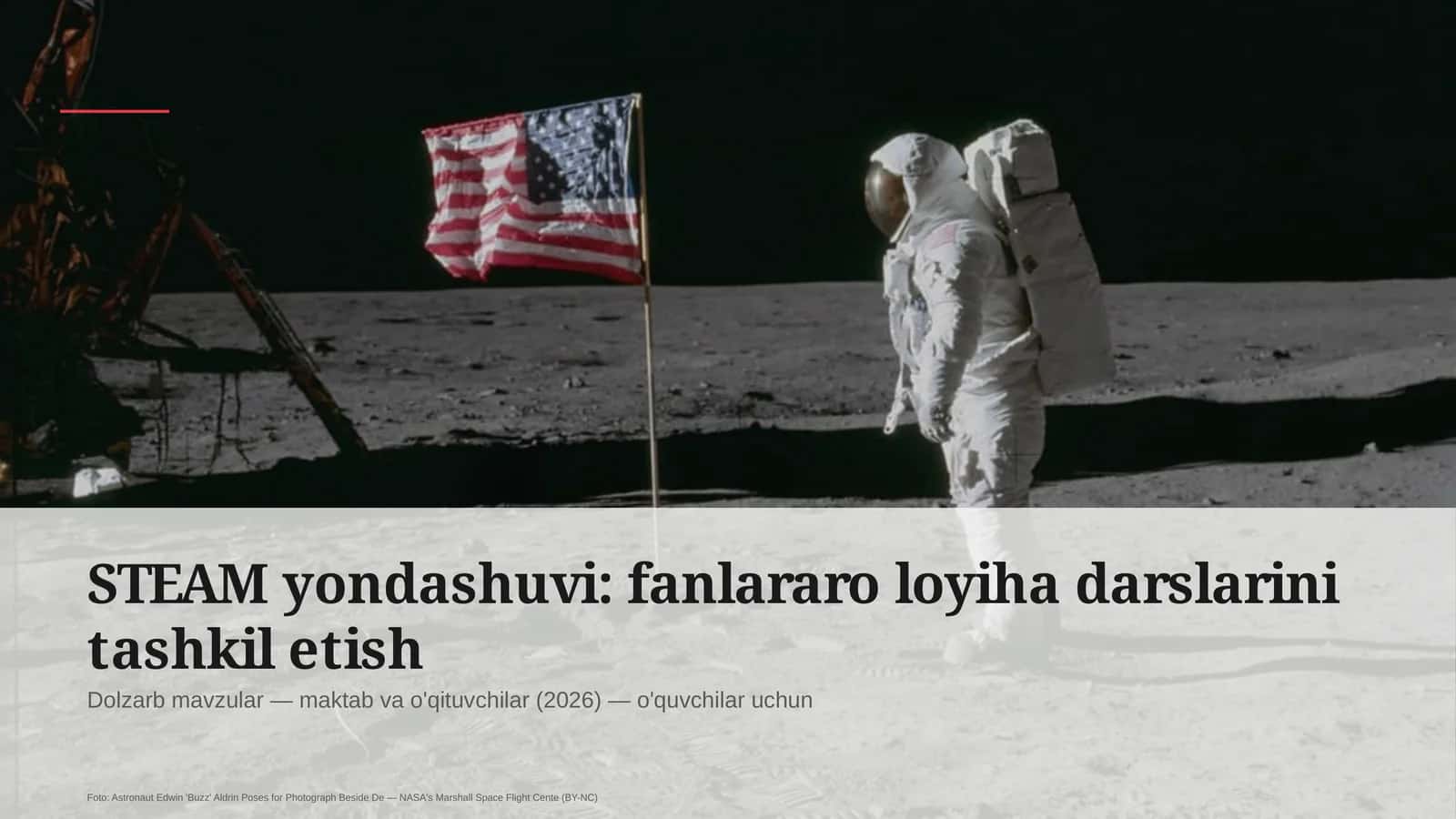 STEAM yondashuvi: fanlararo loyiha darslarini tashkil etish 1