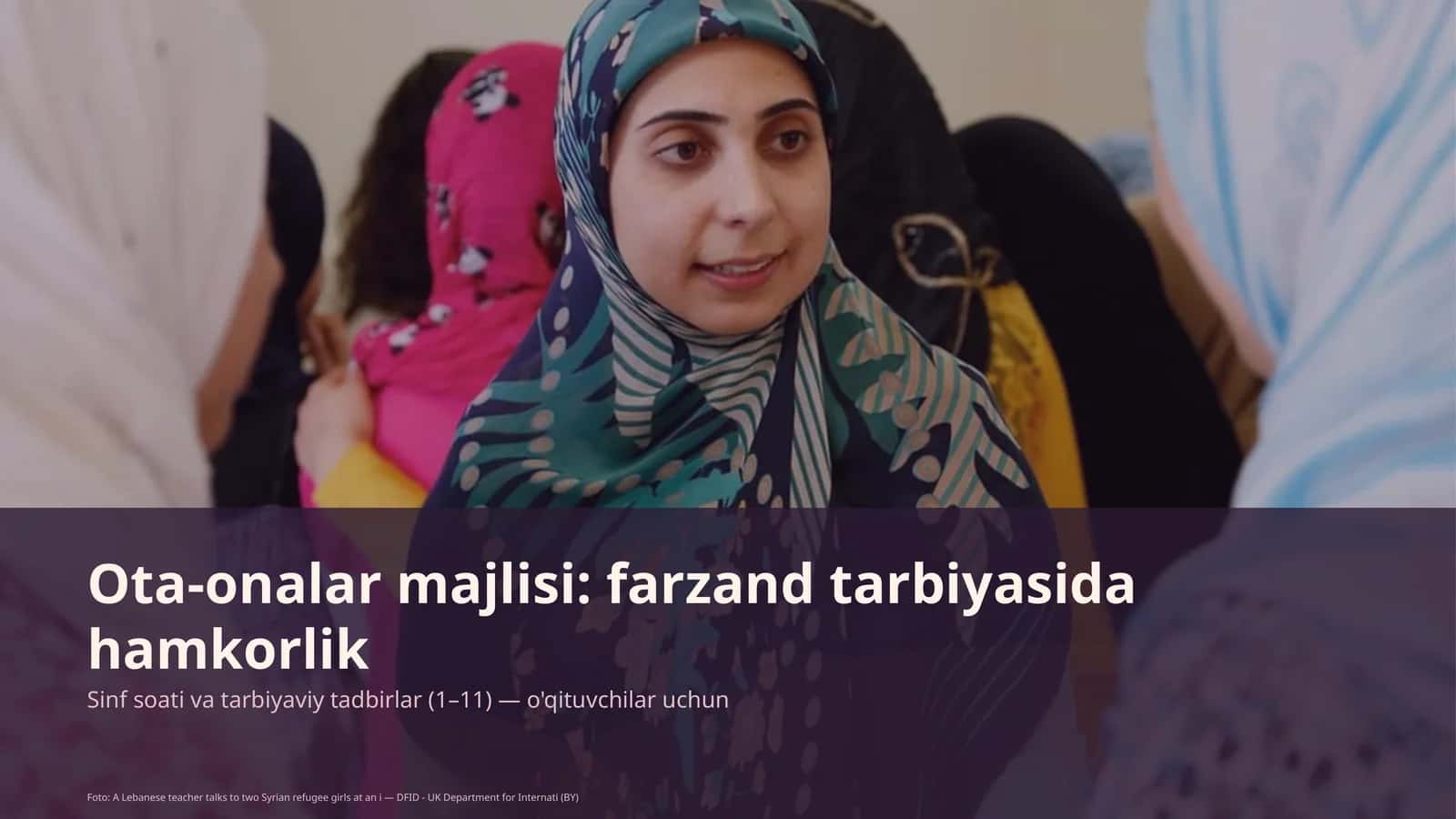 Ota-onalar majlisi: farzand tarbiyasida hamkorlik 1