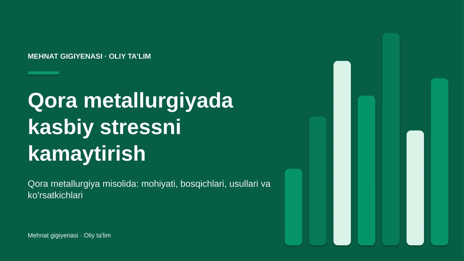 qora metallurgiyada kasbiy stressni kamaytirish 7668 1