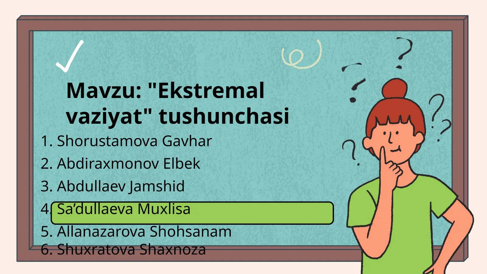 "Ekstremal vaziyat" tushunchasi 1