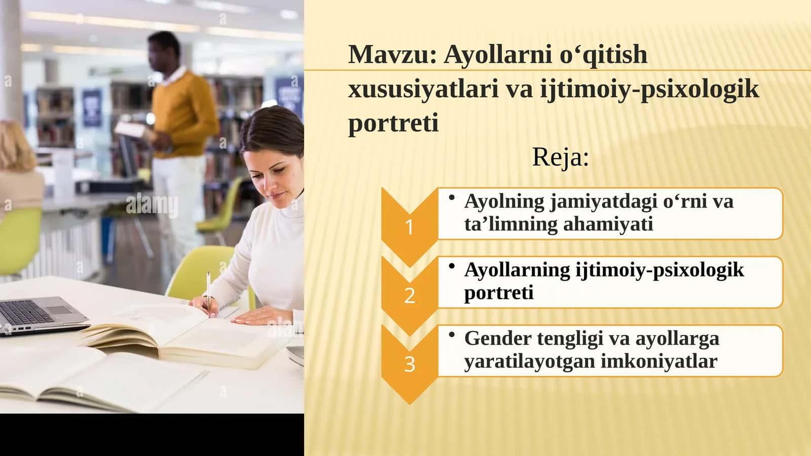 Ayollarni o‘qitish xususiyatlari va ijtimoiy-psixologik portreti 1