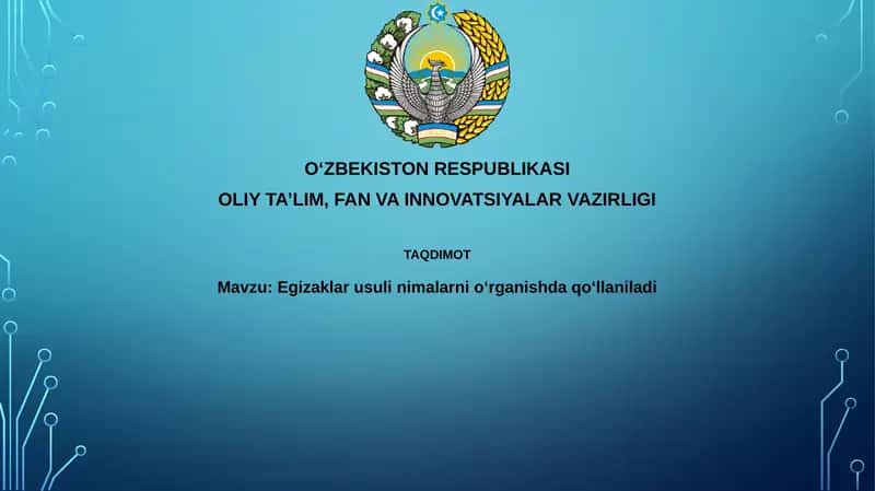 Egizak Usuli 1
