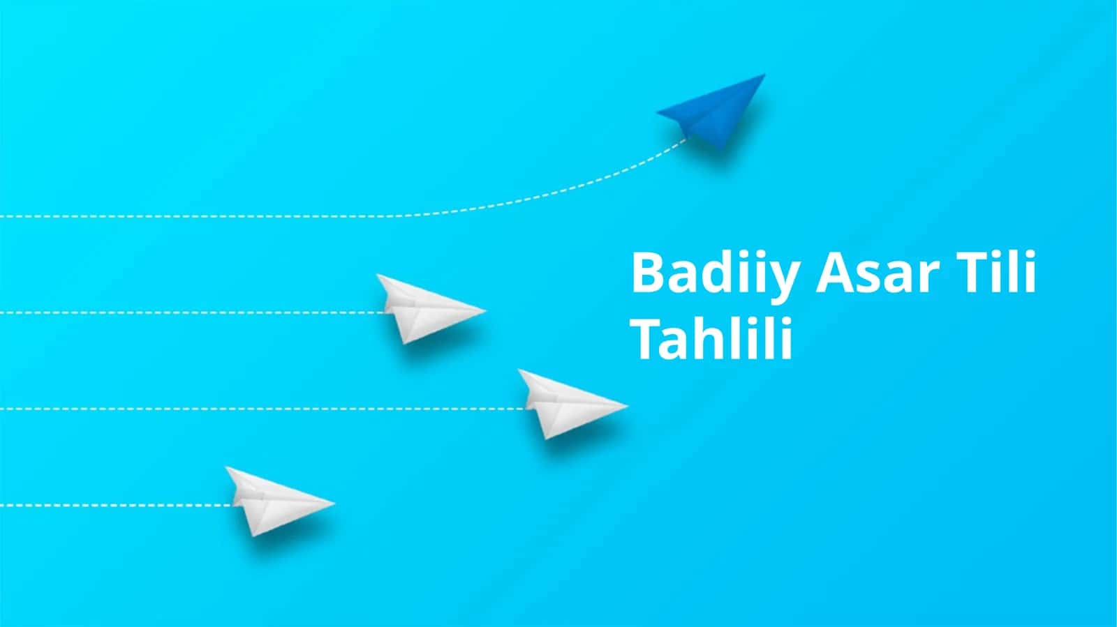 Badiiy Asar Tili Tahlili 1