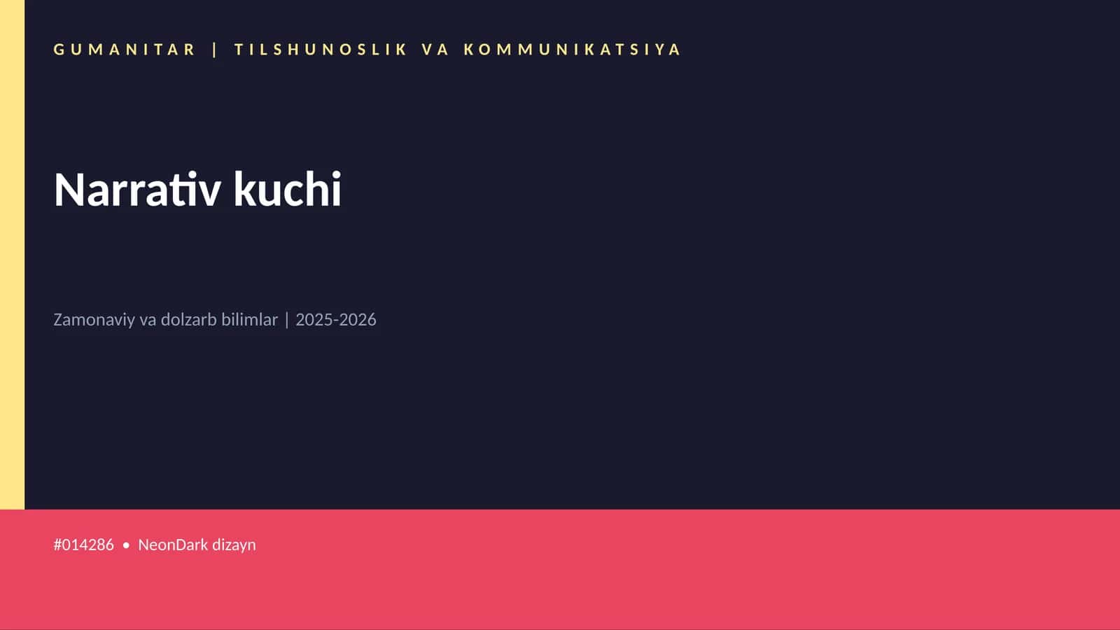 Narrativ kuchi 1