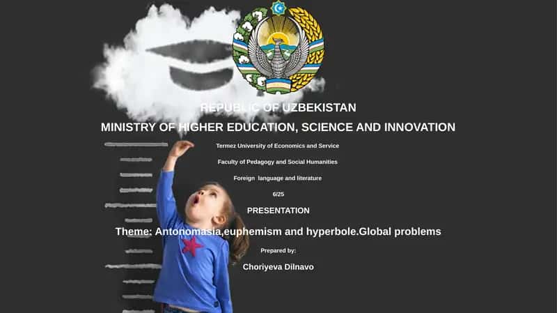 Presentation on Antonomasia, Euphemism, and Hyperbole 1