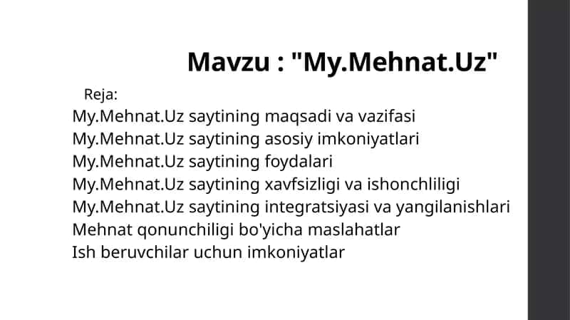 "My.Mehnat.Uz" 1