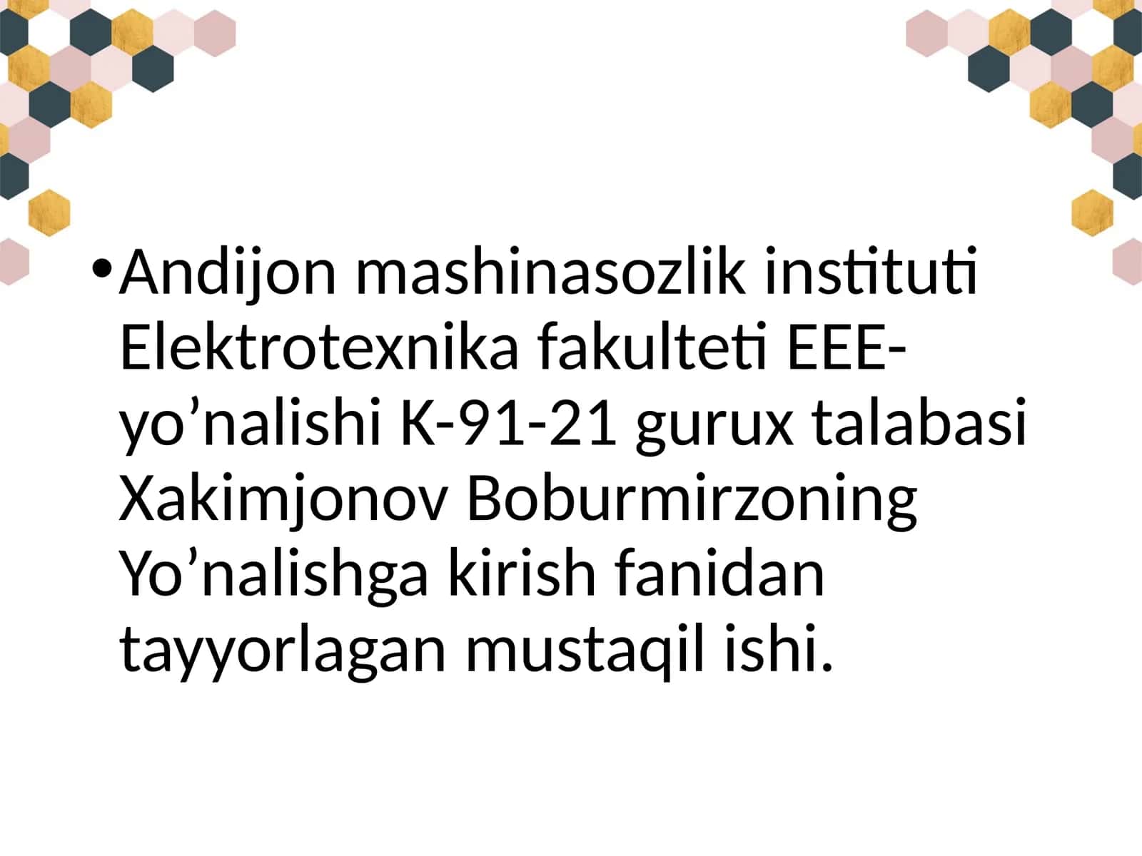 KULON QONUNI 1