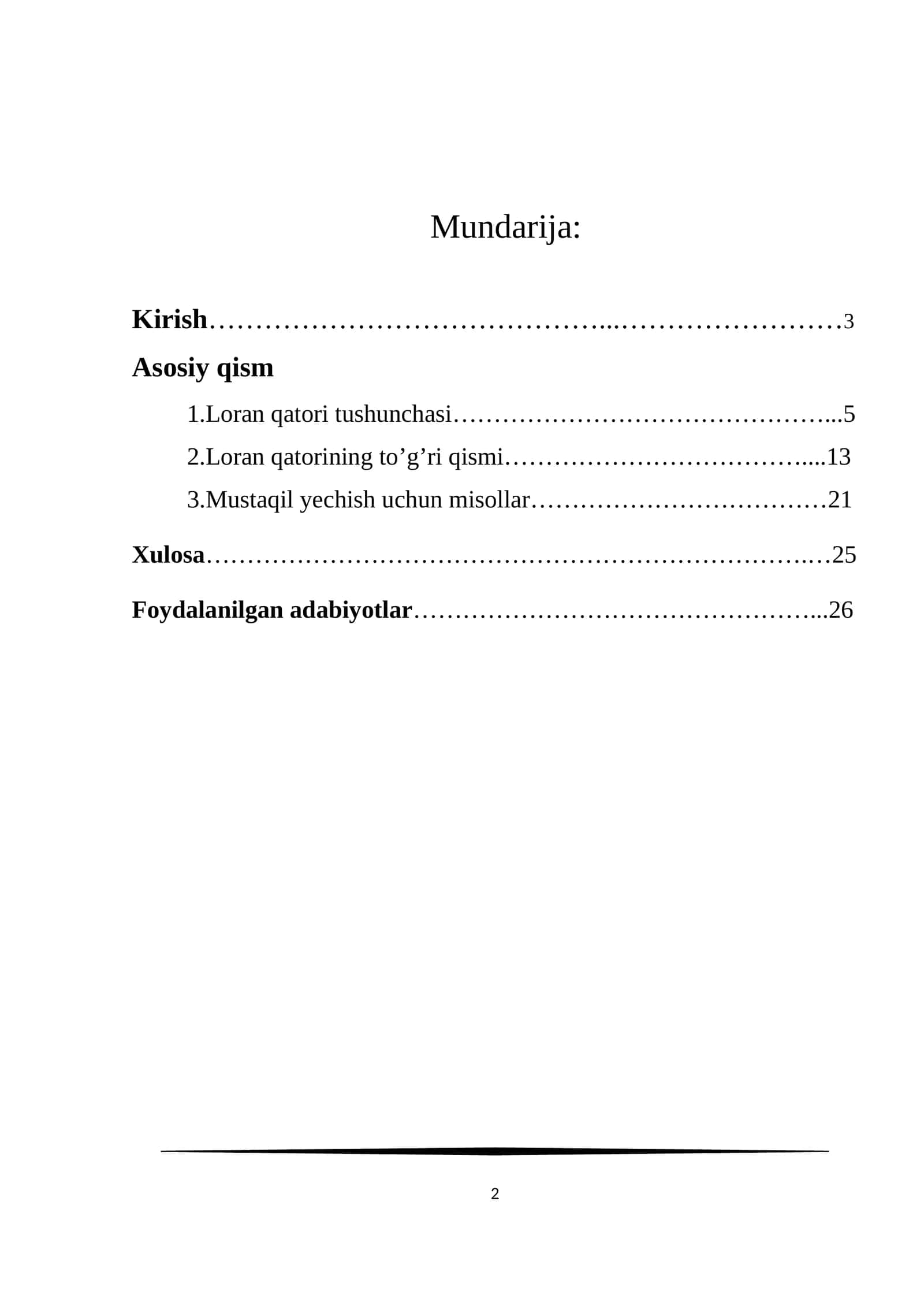 Raqamli bilimlar va zamonaviy axborot texnologiyalari 1
