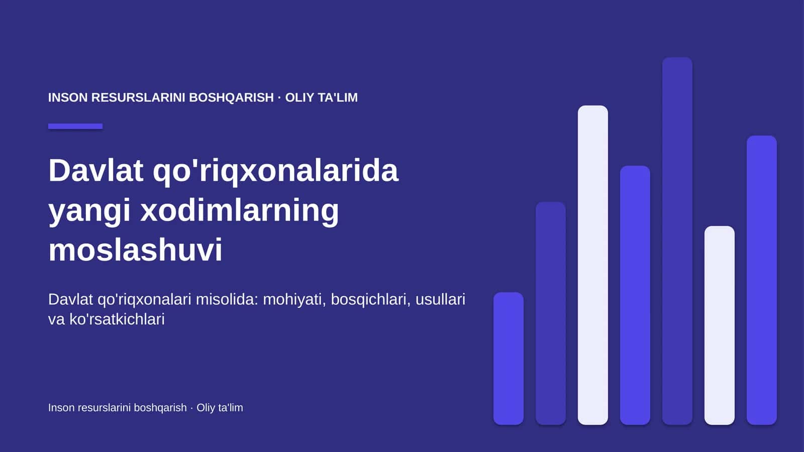 Yangi xodimlarning moslashuvi: mohiyati 1