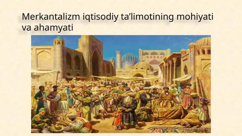 Merkantalizm 1
