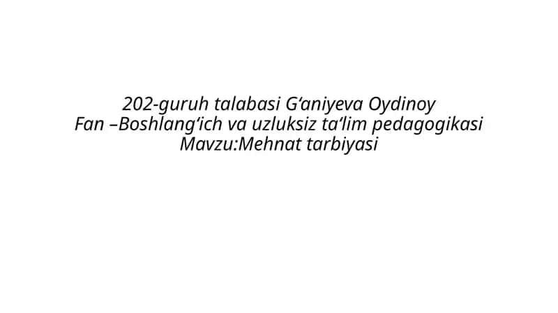 O‘quv uslubi 1