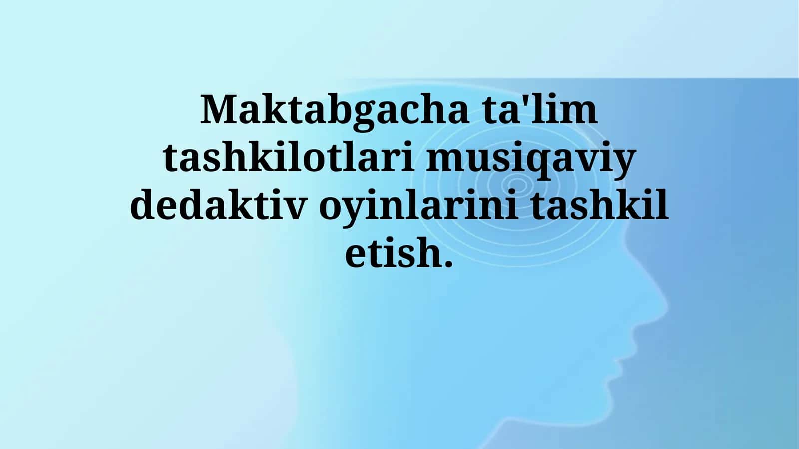 Musiqiy didaktik o'yinlar 1
