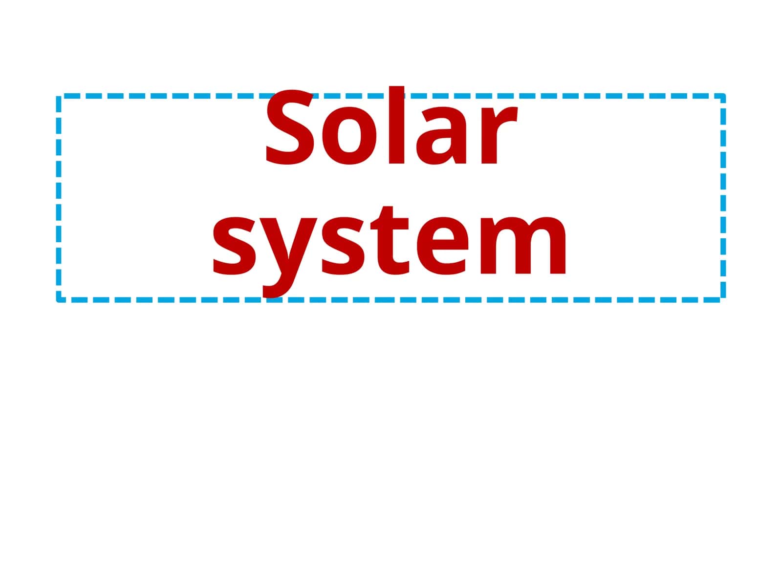 Solarsystem 1