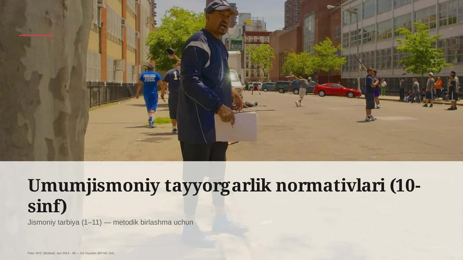 Umumjismoniy tayyorgarlik normativlari (10-sinf) 1