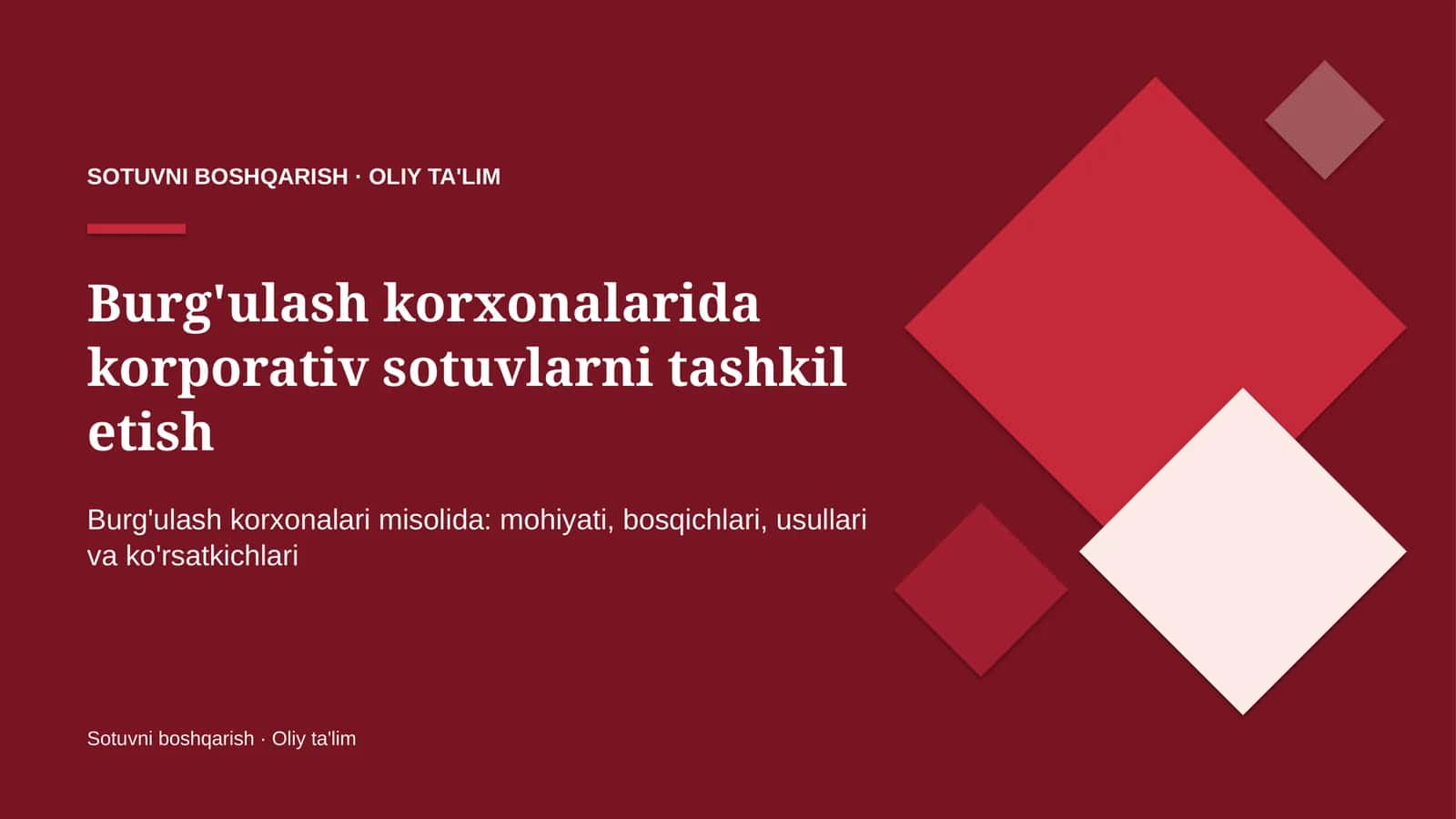 burg'ulash korxonalarida korporativ sotuvlarni tashkil etish 8516 1