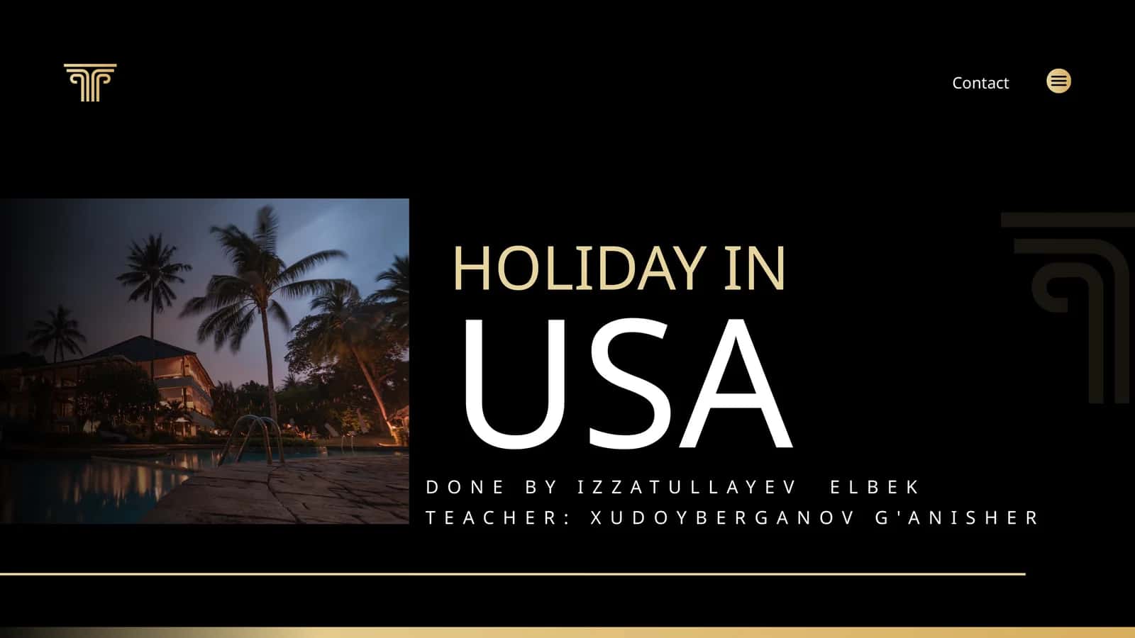HOLIDAY ADVENTURES 1